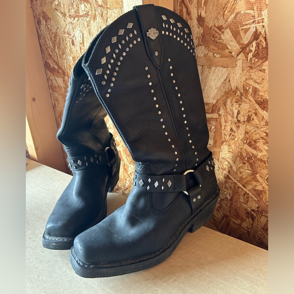 Harley Davidson Motor Cycle Boots